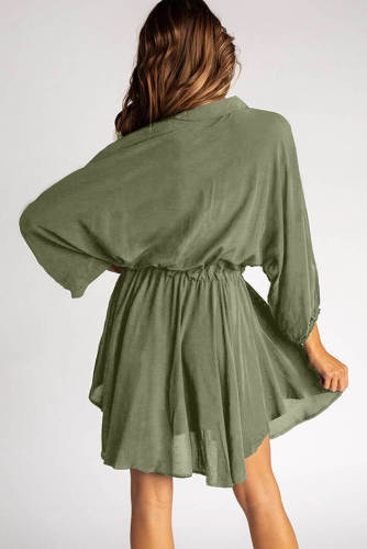 Sunday Afternoon Green Dress