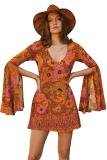 Orange Jupiter Dress