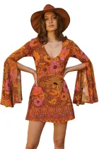 Orange Jupiter Dress