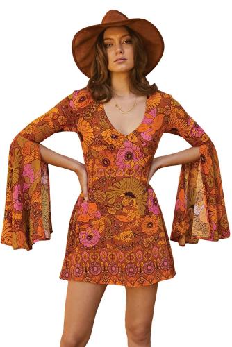 Orange Jupiter Dress