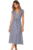 Blue Prague Dress