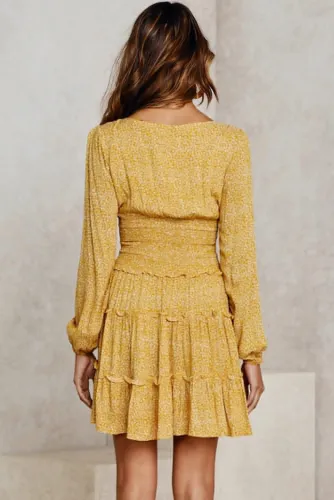 Yellow Lily Dress