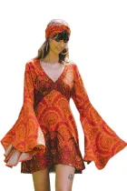 Orange Venus Dress in Sun