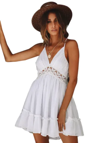 White Creature of Comfort Dress