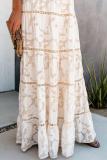 Above The Clouds Off The Shoulder Maxi Dress