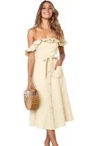 Beige Dawn Dress