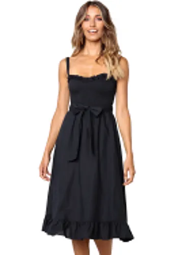 Black Arlette Dress