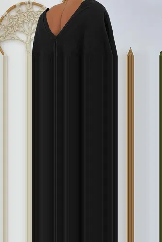 Black Petite Robe Farah