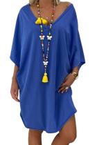 Sky Blue Petite Robe Farah