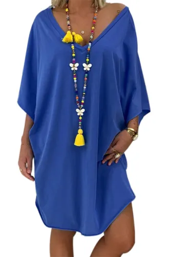 Sky Blue Petite Robe Farah