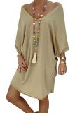 Khaki Petite Robe Farah