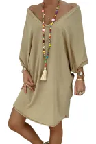 Khaki Petite Robe Farah
