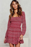 Red Lily Dress
