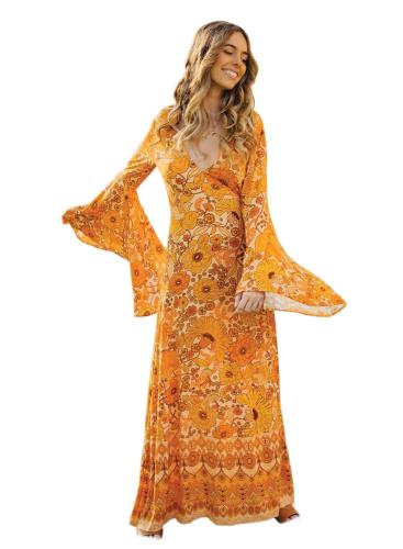 Yellow Majesty Dress