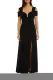 Black Long Cold Shoulder Dress