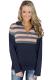 Pink Kangaroo Pocket Zip Collar Sweatshirt