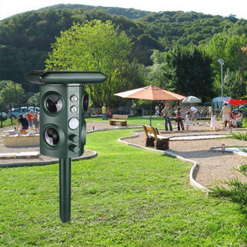 Solar Ultrasonic Vibration Wild Animal Drive  Repellers