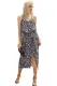 Leopard Wrap Midi Dress