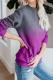 5Purple Ombre Kangroo Pocket Pullover Sweatshirt Crystal Women Korean Hoop Earrings for Women Fashion Women Earrings brincos