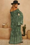 All Around The World Maxi Dress