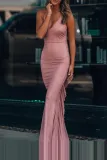 Pink This Is Love Glitter Gown