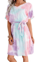 Twist Tie Dye Dress