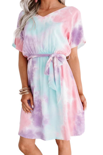 Twist Tie Dye Dress