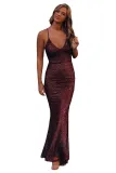 Red This Is Love Glitter Gown