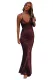 Red This Is Love Glitter Gown