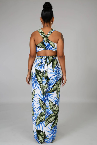 Palms Cross Strap Dress