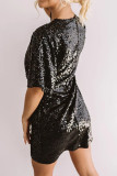 Fancy Flirtation Sequin Dress