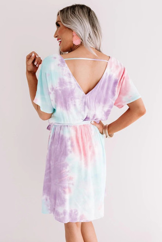 Twist Tie Dye Dress