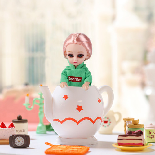 16CM BJD Doll With 13 Moveable Joints Naked Nude Body Fashion Dolls Children DIY Toys Handmade Beautiful Dress Girls Gift