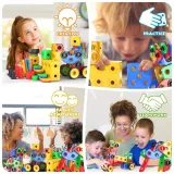 Toy kit with electric drill and storage box
