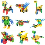 Toy kit with electric drill and storage box