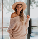 Solid Color Collar Coat Sweater