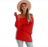 Solid Color Collar Coat Sweater