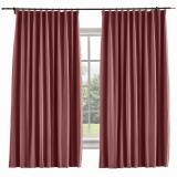 CAPRI Cotton Linen Polyester Curtain Drapery Custom