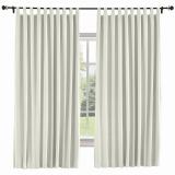 CAPRI Cotton Linen Polyester Curtain Drapery Custom