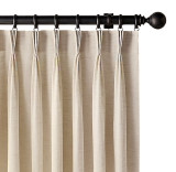 CAPRI Cotton Linen Polyester Curtain Drapery Custom