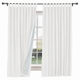 CAPRI Cotton Linen Polyester Curtain Drapery Custom