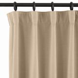 CAPRI Cotton Linen Polyester Curtain Drapery Custom