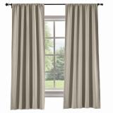 CAPRI Cotton Linen Polyester Curtain Drapery Custom