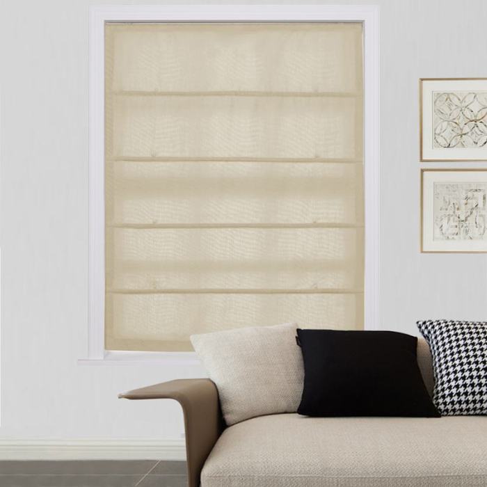 EDITH Waterproof Rustproof Fading Resistant Roman Shade