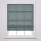 LIZ Polyester Linen Roman Shade