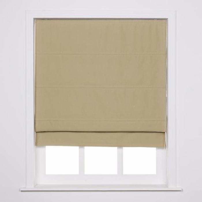 EDITH Waterproof Rustproof Fading Resistant Roman Shade