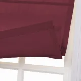 LIZ Polyester Linen Roman Shade