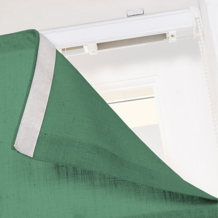 LIZ Polyester Linen Roman Shade