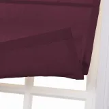 LIZ Polyester Linen Roman Shade
