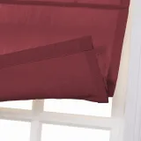 LIZ Polyester Linen Roman Shade